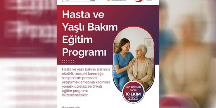 Bursa’da Hasta ve Yaşlı Bakım Eğitimi başlıyor