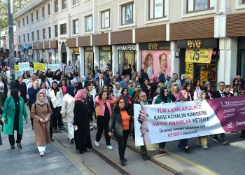 Bursa surlarında ‘Meme kanseri’ farkındalığı