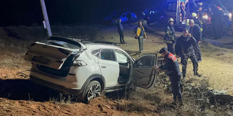Çocuk sürücünün kullandığı otomobil şarampole uçtu: 1 ölü, 4 yaralı