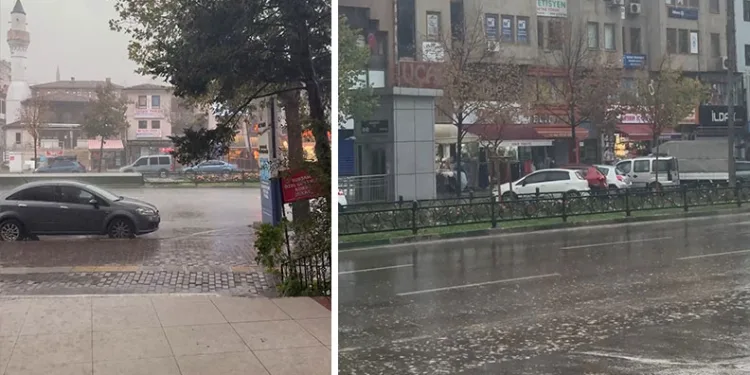 Bursa’da beklenen yağmur geldi