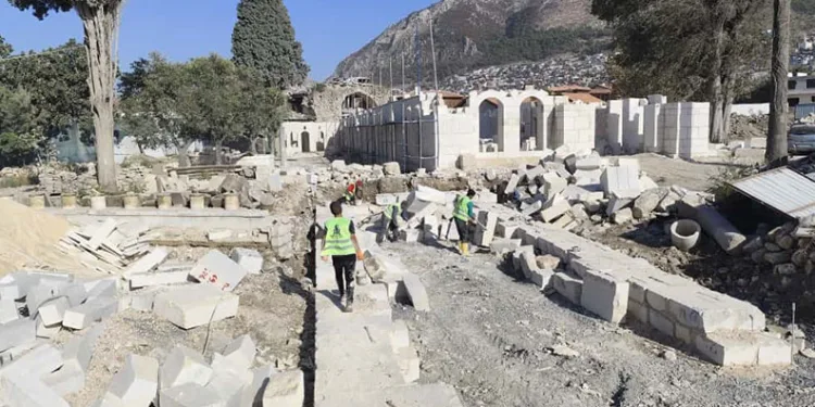 754 yıllık tarihi yapı Büyükşehir’le yükseliyor