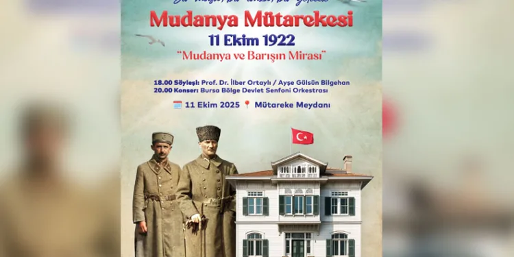 Mudanya Mütarekesi’nin 103. yılı kutlanıyor