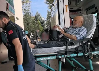 Bursa’da spiralle el, kol ve bacağını kesen adam yaralandı