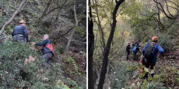 Uludağ’da vadide mahsur kalan maceracılar kurtarıldı