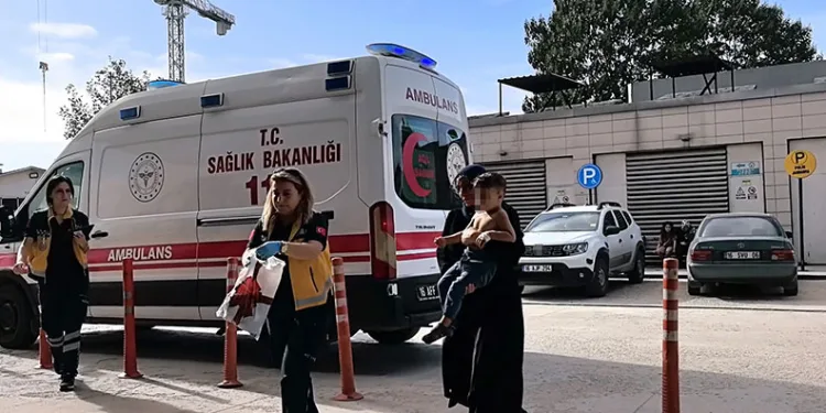 Bursa’da 2 yaşındaki çocuğun üzerine kaynar su dökdü