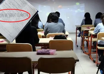 Bursa’da skandal olay: Sınav kağıdında şeriat propagandası!