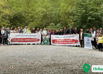 Bursa’da “Dünya yürüyüş günü” coşkusu