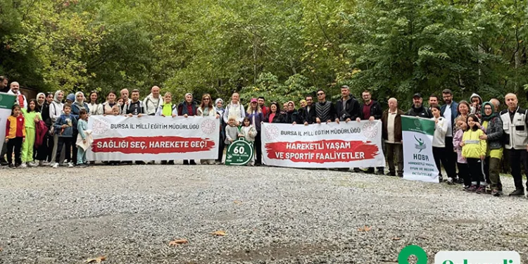 Bursa’da “Dünya yürüyüş günü” coşkusu