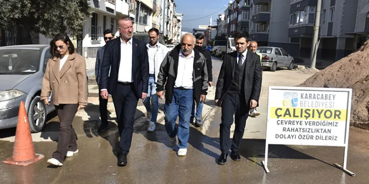 Fatih Karabatı Emirsultan’daki çalışmaları yerinde inceledi