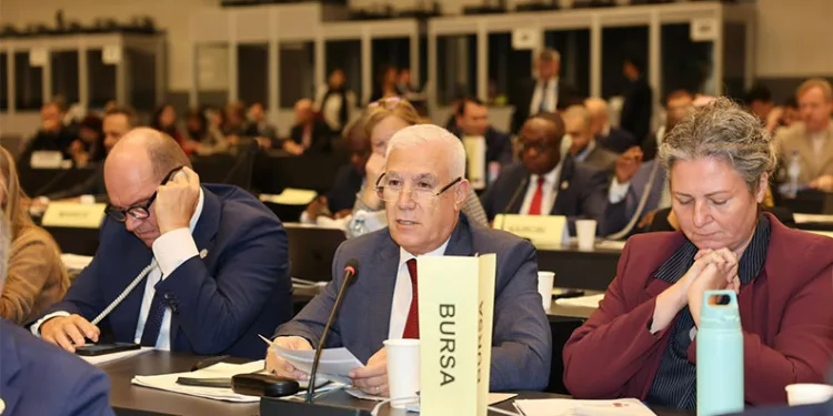 Başkan Bozbey’den Cenevre’de ‘Sürdürülebilir su yönetimi’ açıklaması