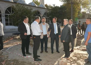 Yenişehir’e yeni meydan ve tarihi çeşme