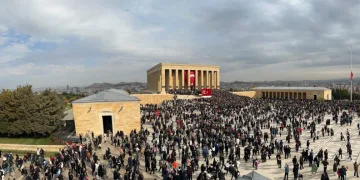 29 Ekim’de 1 milyondan fazla kişi Anıtkabir’i ziyaret etti