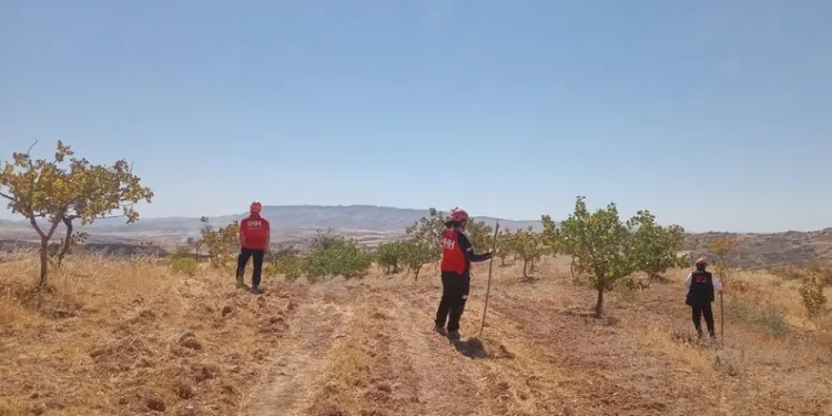 Tunceli’de kaçak kazı yapan 5 şüpheli suçüstü yakalandı