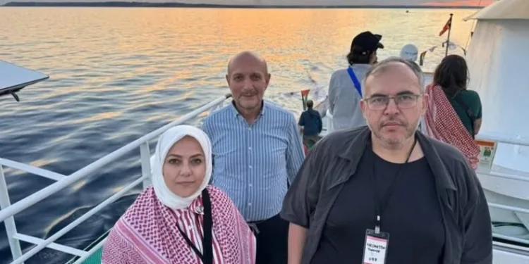 Milletvekili Ün, Vicdan gemisinden seslendi; “Hepimiz Gazze ve Filistin için çabalamalıyız”