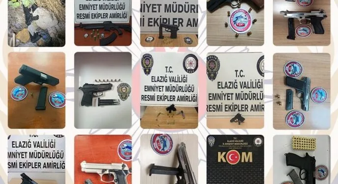 Elazığ’da aranan 95 şüpheli yakalandı