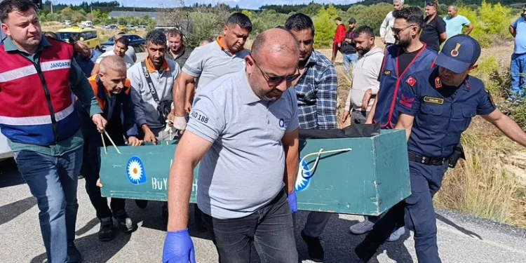Üç motosiklet domino taşı gibi devrildi