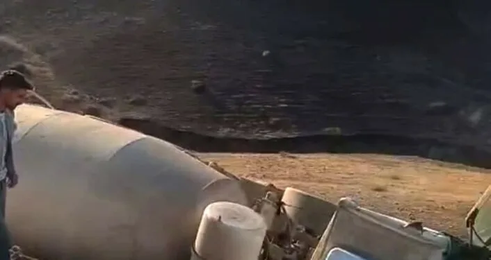 Batman’da beton mikseri şarampole yuvarlandı: 1 yaralı