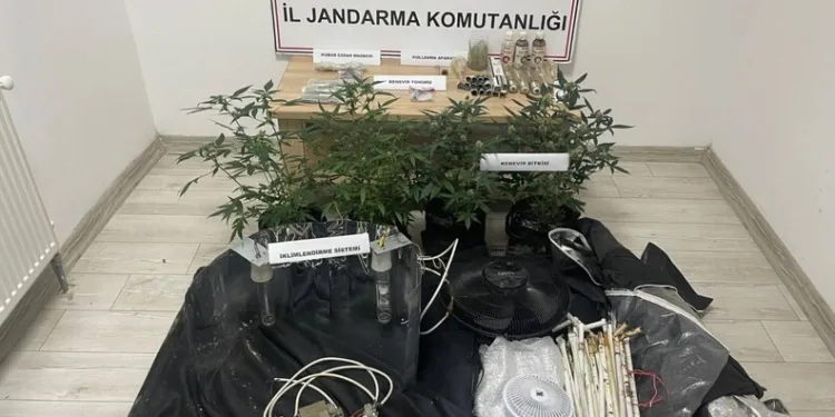 Uyuşturucu tacirleri jandarmadan kaçamadı: 2 tutuklama