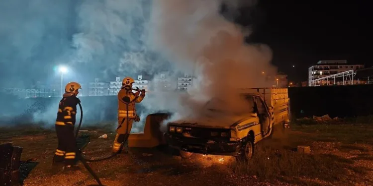 Malatya’da konteyner kentte korkutan yangın