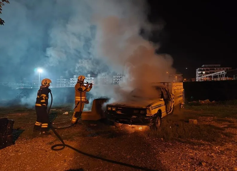 Malatya’da konteyner kentte korkutan yangın