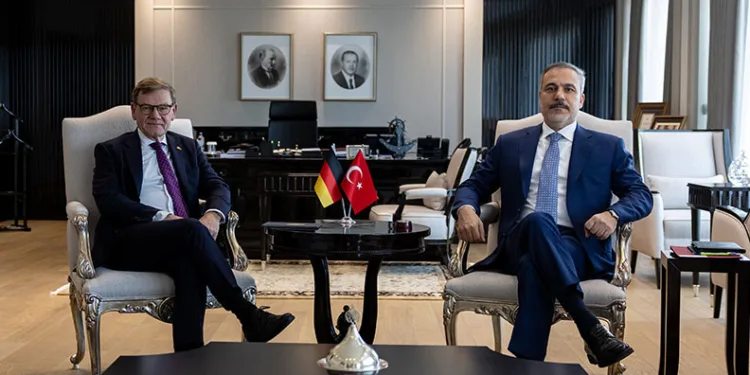 Dışişleri Bakanı Fidan, Alman mevkidaşı Wadephul ile görüştü
