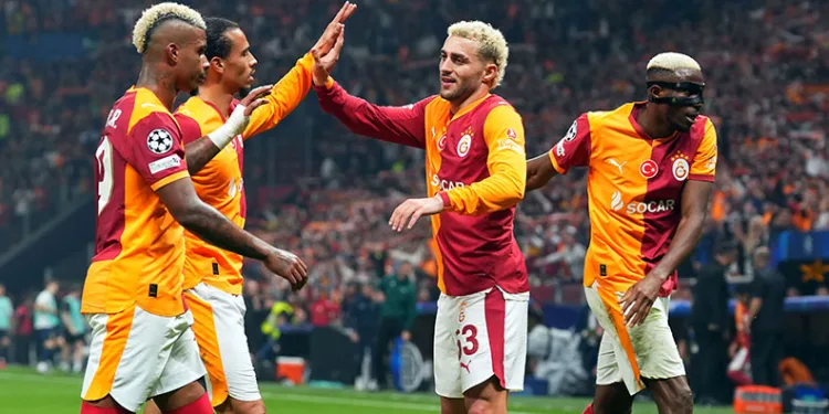 Galatasaray, Şampiyonlar Ligi’nde kazandı