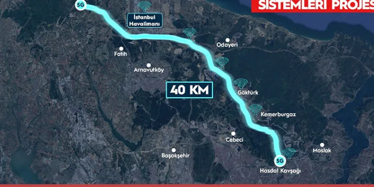 “40 kilometrelik güzergahta 5G altyapısını sağladık”