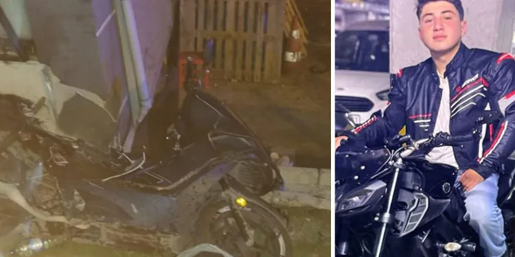Feci kaza: 19 yaşındaki motosikletli hayatını kaybetti