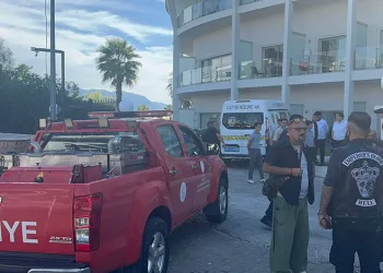 Marmaris’te otelde patlama