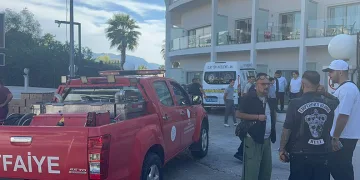 Marmaris’te otelde patlama