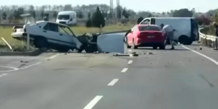 Kırklareli’nde trafik kazası: 4 yaralı