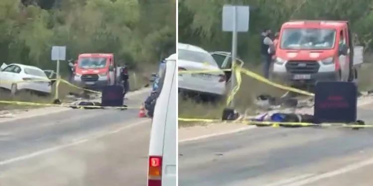 Bursa’da otomobille motosiklet kafa kafaya çarpıştı: 1 ölü