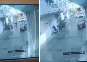Bursa’da bekçi, polisten kaçan şüpheliyi uçarak yakaladı