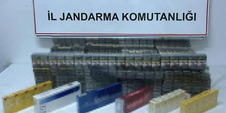 Şanlıurfa’da bin 960 paket kaçak sigara ele geçirildi