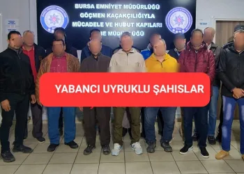 Bursa’da kaçak göçmen operasyonu: 33 kişi yakalandı
