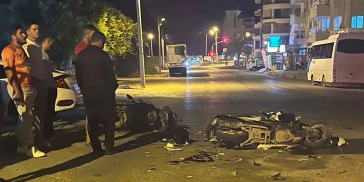 Motosikletler kafa kafaya çarpıştı: 2 ölü