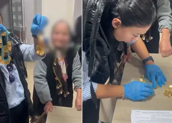 Dilencinin üstünden servet çıktı