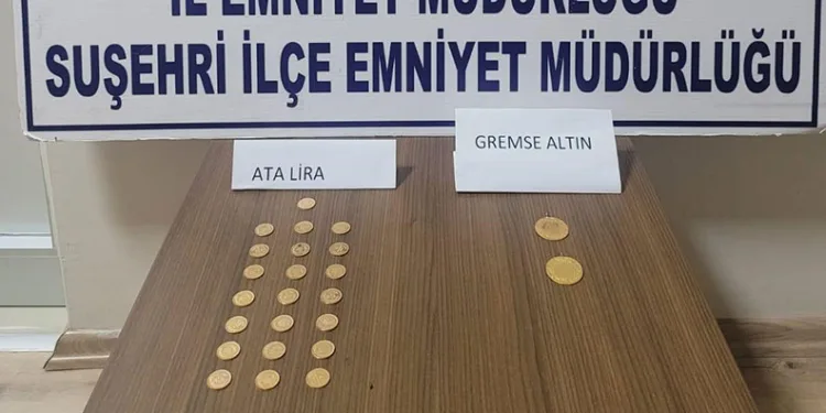 Piyasa değeri 1 milyon lira olan sahte altın ele geçirildi, 1 kişi tutuklandı