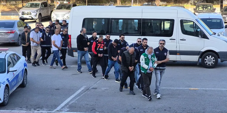 Bodrum’da 17 şüpheli adliyeye sevk edildi