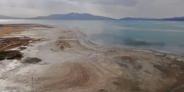 Erçek Gölü son 30 yılda büyük çekilme yaşadı
