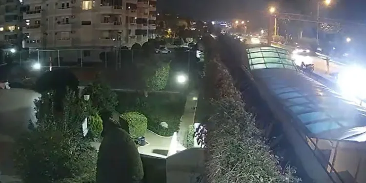 21 yaşındaki gencin hayatını kaybettiği kaza güvenlik kamerasında