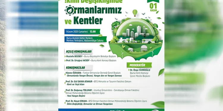 İklim değişikliği Bursa’da masaya yatırılacak