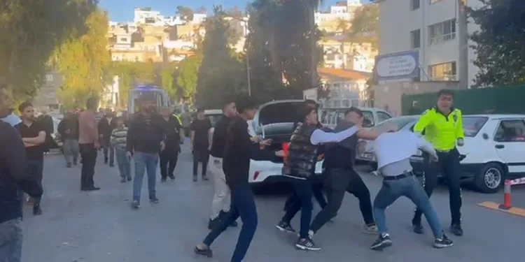 Şanlıurfa’da kaza sonrası kavga kamerada