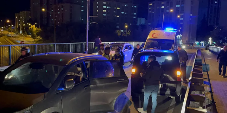 Çorlu’da alkollü sürücü kaza yaptı, trafik felç oldu