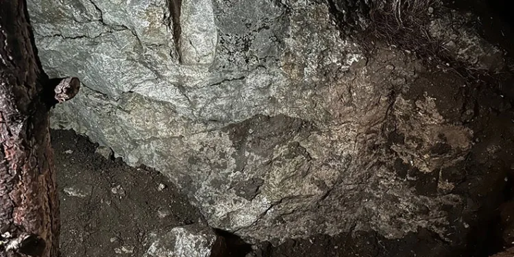 Yozgat’ta Kaçak kazı yapan baba oğula suçüstü yakalandı