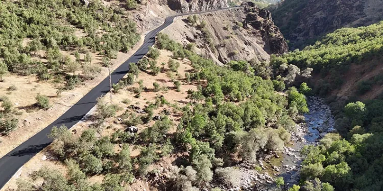Şırnak’ta 104 kilometrelik yol tamamlandı