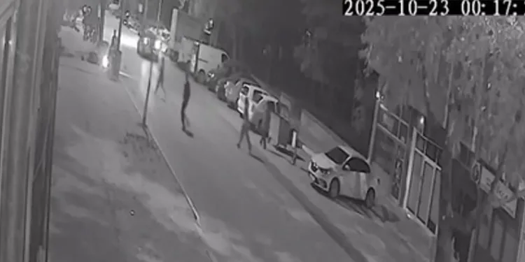 Cinayet gibi kaza kamerada