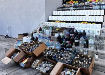 Adana’da kaçak içki operasyonu