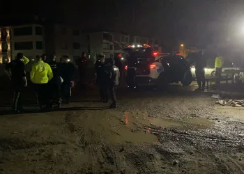 Bursa’da dur ihtarına uymadı, inşaat alanında yakalandı