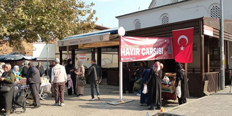 Mudanya’dan Gazze’ye yardım eli